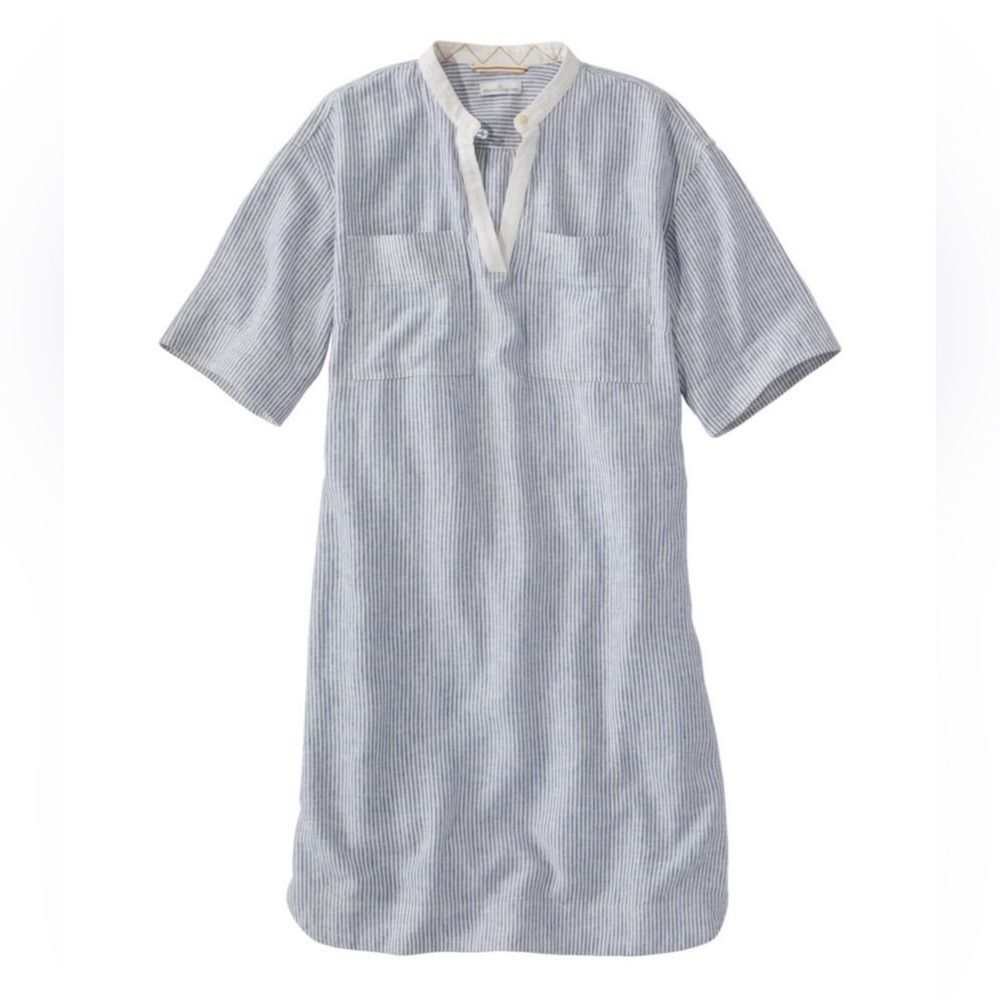 L.L. Bean |Size Xl | Women's Signature Linen-Blend Dress